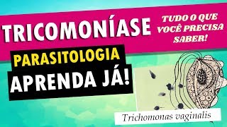 TRICOMONÍASE  Parasitologia [upl. by Ahtibbat880]