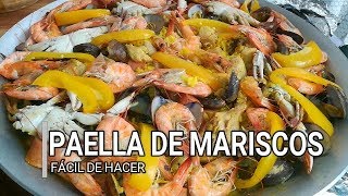 PAELLA IMPERIAL DE MARISCOS FÁCIL DE HACER [upl. by Eednak]