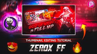 How To Make Thumbnail Like Zerox FF  ‎ZeroxFF Jaisa Thumbnail Kaise Banaye 🔥🤩 [upl. by Arac]