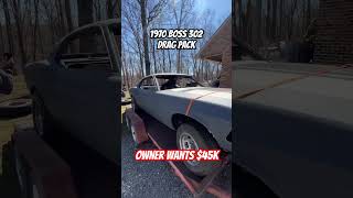 1970 Boss 302 Drag Pack classiccarsforsale [upl. by Dannye420]