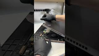 Big battery  Big problems Swollen battery on HP x360 laptop shorts pc tech technology [upl. by Alicea]