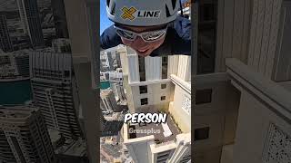 Unique zipline of dubai shorts science [upl. by Esch]