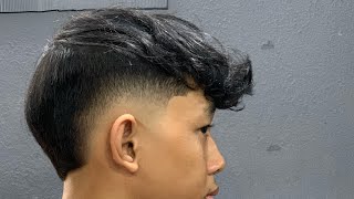 Burst fade penyapu  rambut viral di TikTok Malaysia 2023 [upl. by Yznil]