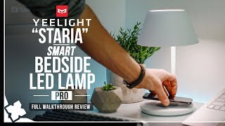 Yeelight Staria Pro  smart bedside lamp with QI charger Xiaomify [upl. by Wong]