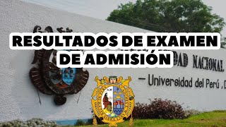 🔴 RESULTADOS EXAMEN DE ADMISIÓN SAN MARCOS  ÁREA D Y E sanmarcos unmsm examendeadmision [upl. by Zeuqirdor652]