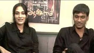 Dhanush Aishwarya on whythiskolaveri viral [upl. by Leirad384]