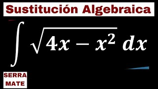 Integrales Por Sustitución Algebraica Método De Completar El TCP  11 [upl. by Eido]