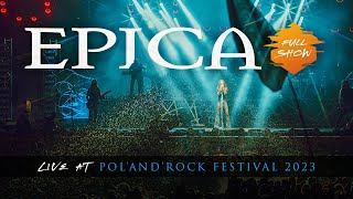 EPICA  Live at PolandRock Festival 2023 Full show [upl. by Millan]