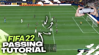 THE 5 PASSING TRICKS YOU NEED TO KNOW  FIFA 22 PASSING TUTORIAL [upl. by Uohk]