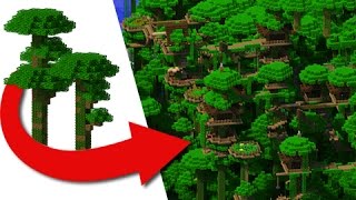 How To Transform A Jungle Into A Tribal Village [upl. by Ellehsyt]