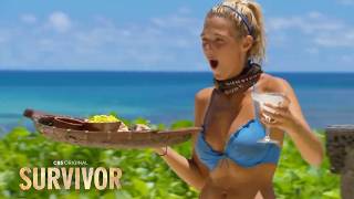 Survivor Cagayan  Reward Challenge Auction [upl. by Aiksa]