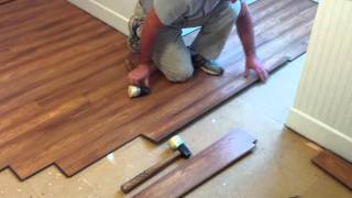 How to install Pergo laminate flooring [upl. by Siraved89]