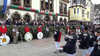 Peiner Freischiessen 2012  Eröffnung am Rathaus  Teil4 [upl. by Notsyrb]