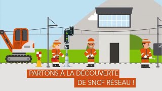 SNCF Réseau et ses métiers de la maintenance des travaux et de la circulation ferroviaire [upl. by Esilec730]