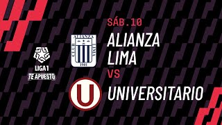 Alianza Lima 01 Universitario resumen de 10 minutos del partido por la Liga1 Te Apuesto [upl. by Ihtak211]