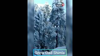 Shimla Snowfall Video 2022  Shimla Covered In Beautiful Layers Of Snow  Viral Video  CNN News18 [upl. by Silvan]