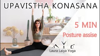 YOGA ASANA  Upavista Konasana [upl. by Ardnaik]