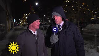 Köldchocken för Granqvist och Wikegård – dags att köpa långkalsonger  Nyhetsmorgon TV4 [upl. by Bili]