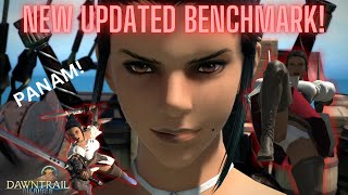 NEW UPDATED FFXIV Dawntrail Benchmark Featuring Panam Palmer  GeForce RTX 4090  Ryzen 7 7800X3D [upl. by Cortney]