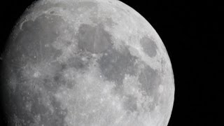 Waxing Gibbous Moon Phase HD [upl. by Nilyak903]