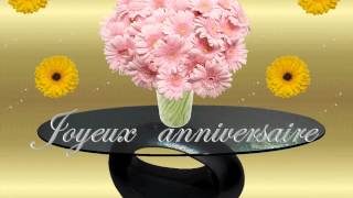 ANNIVERSAIRE cartes virtuelles [upl. by Relyks]