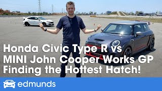 Honda Civic Type R vs MINI John Cooper Works GP 060 Price Specs Interior amp More [upl. by Navy780]