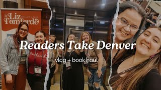 Readers Take Denver 2024  vlog  book haul [upl. by Darn550]