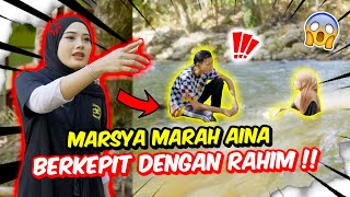 MARSYA MARAH AINA BERKEPIT DENGAN RAHIM   MANDI AIR TERJUN [upl. by Laveen]