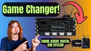 SHURE Announces Axient Digital PSM WIRELESS IN EAR MONITOR System [upl. by Llerdna]