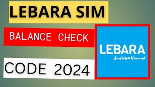 lebara balance check code ksa  lebara sim card balance check [upl. by Irwin]