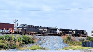 Northbound NS mixed manifest going up CSX Cincinnati Terminal Sub to reach NS New Castle District [upl. by Ellekcim]