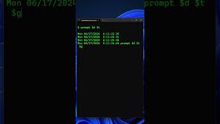 Customize Your Command Prompt Cool Variations with the PROMPT Command [upl. by Akimert537]