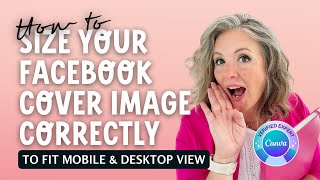 How to size your Facebook group cover image correctly to fit mobile and desktop view [upl. by Malek463]