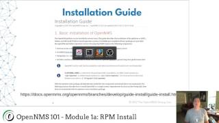 OpenNMS 101  Module 1a Installation via RPM RHELCentOS [upl. by Idarb]