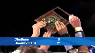 HS Football Hoosick Falls 21 Chatham 8 [upl. by Giorgia]