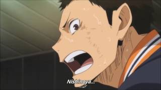 Nishinoya double save  op late game [upl. by Riebling]