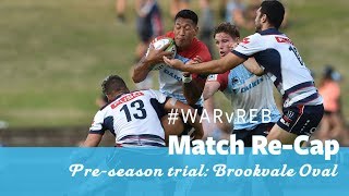 Preseason trial recap NSW Waratahs vs Melbourne Rebels [upl. by Mistrot338]