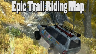 BeamNGdrive Mods  Glass View Mountain  Great Trail Riding Map [upl. by Eiclud332]