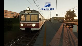 SimRail gameplay  EN57 ROJ 40686 Katowice  Myszków Mrzygłód [upl. by Prince]