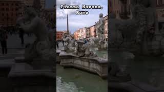 Piazza Navona Rome 2024 piazzanavona rome travel [upl. by Atews]