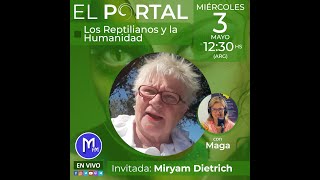 Los reptilianos y la Humanidad con Maga de Mantra FM [upl. by Candless]