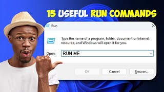 15 RUN COMMANDS Windows USERS Must Know [upl. by Ennybor]