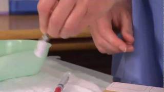 Administer Intradermal Injections preparation [upl. by Arikaahs]