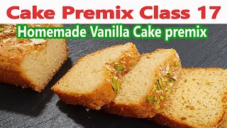 Cake Premix Free Class 17  Manisha Bharani Kitchen [upl. by Newkirk]