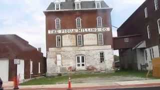 The Piqua Milling Company Industrial Ruins in Piqua Ohio [upl. by Aihsile]