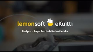 Lemonsoft eKuitti [upl. by Jonas]