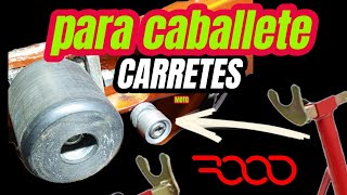 carretes de caballete para moto [upl. by Narba]