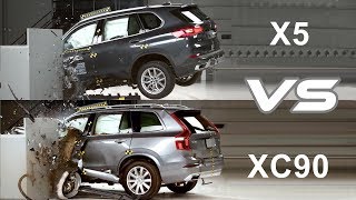 2019 BMW X5 vs 2019 Volvo XC90  CRASH TEST [upl. by Selwyn234]