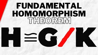 Proving The Fundamental Homomorphism Theorem  Abstract Algebra [upl. by Percival428]