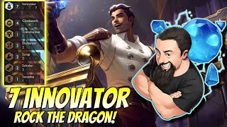 7 Innovator  Rock the Dragon  TFT Gizmos amp Gadgets  Teamfight Tactics [upl. by Bunder]